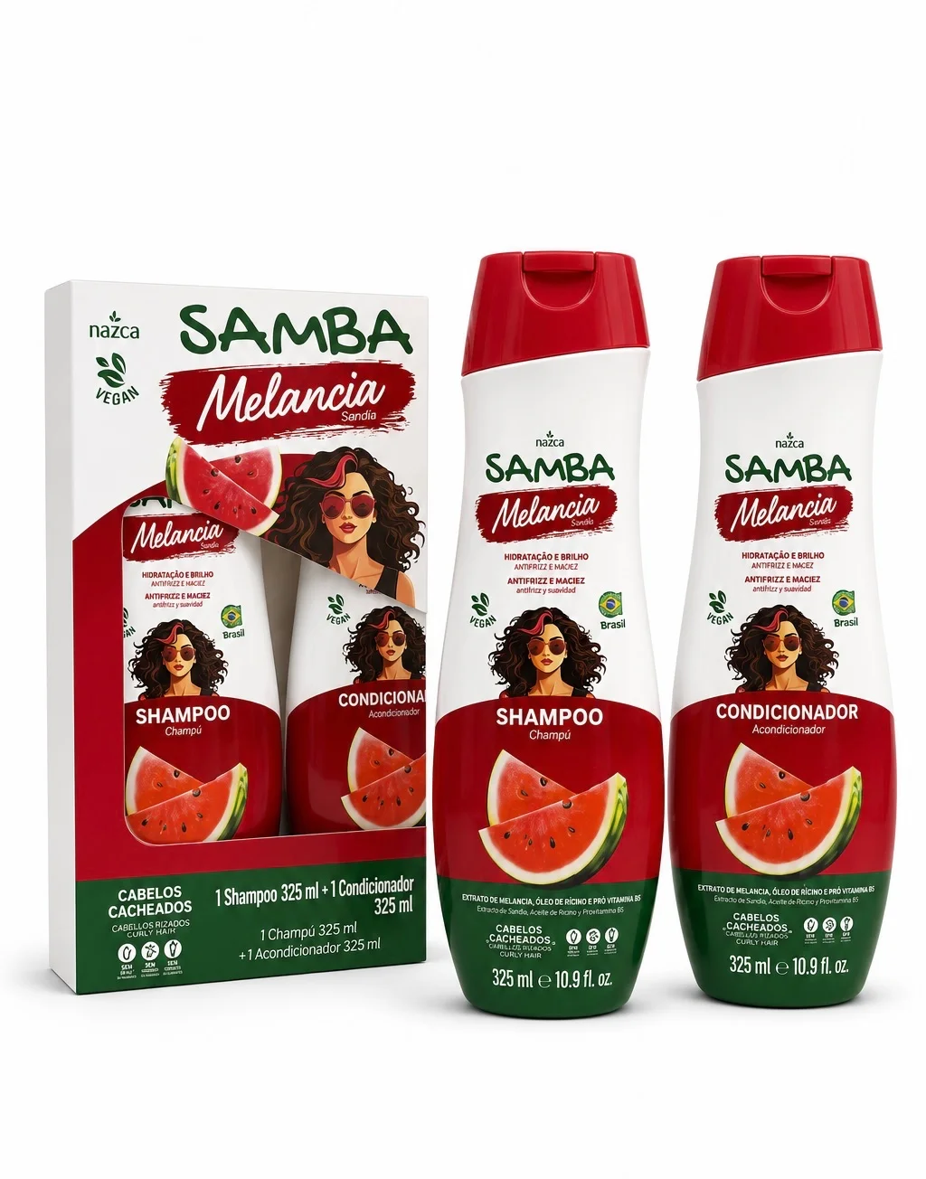 Samba-Shampoo & Acondicionador-Melancia