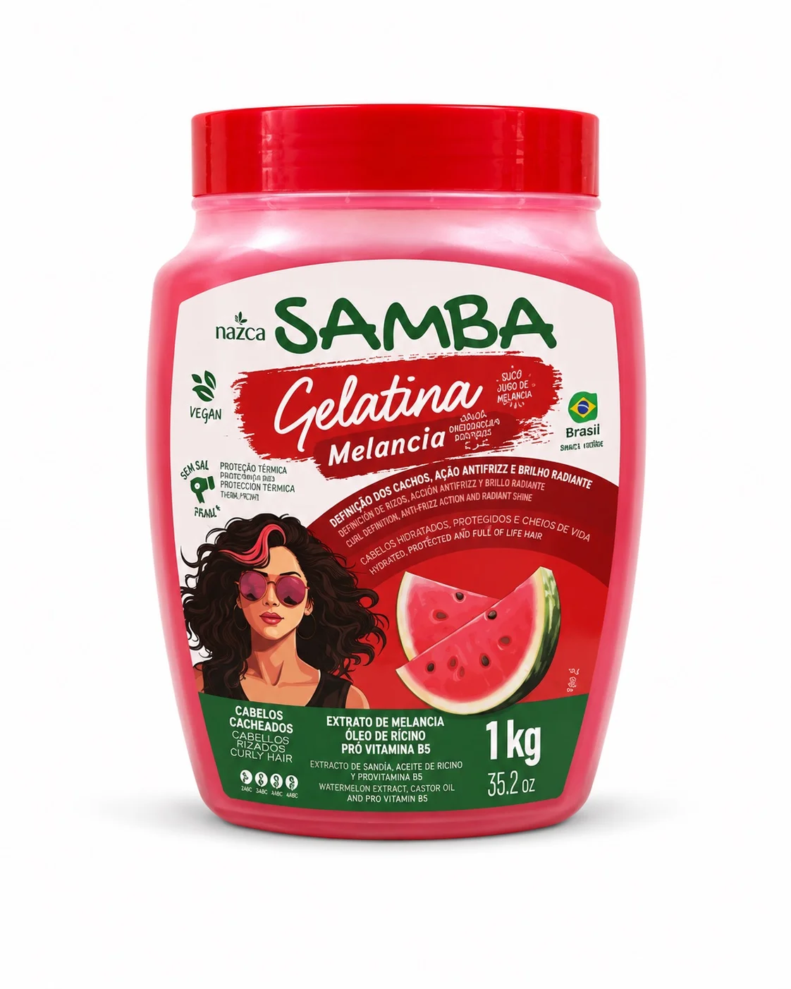 Samba-Gelatina Para peinar 1kg