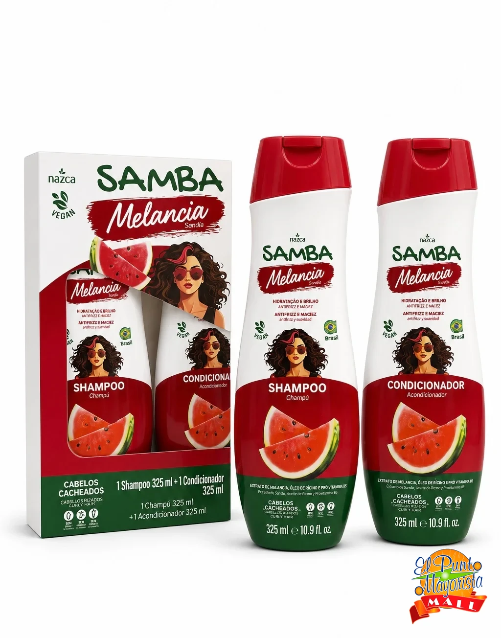 Samba-Shampoo & Acondicionador-Melancia