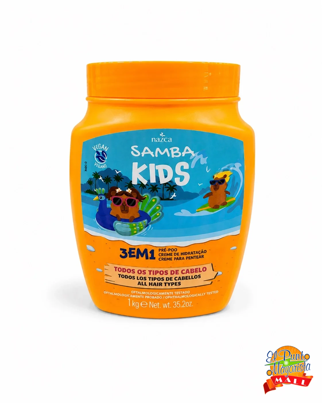 Samba Kids-Crema para Peinar 1kg