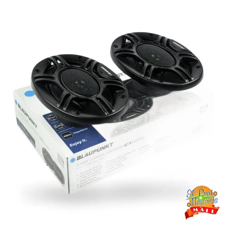NEW Blaupunkt GTX406PRO 4x6  4-Way Car Speakers 240W Peak Power