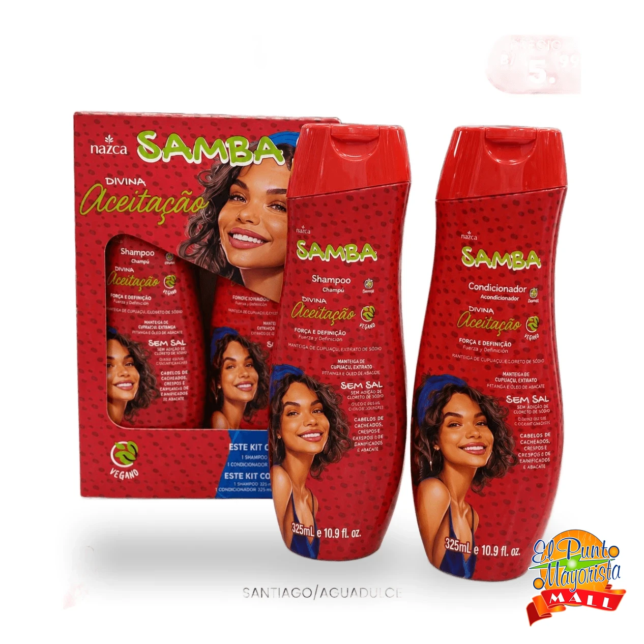 Shampoo & Acondicionador Samba - Aceitação