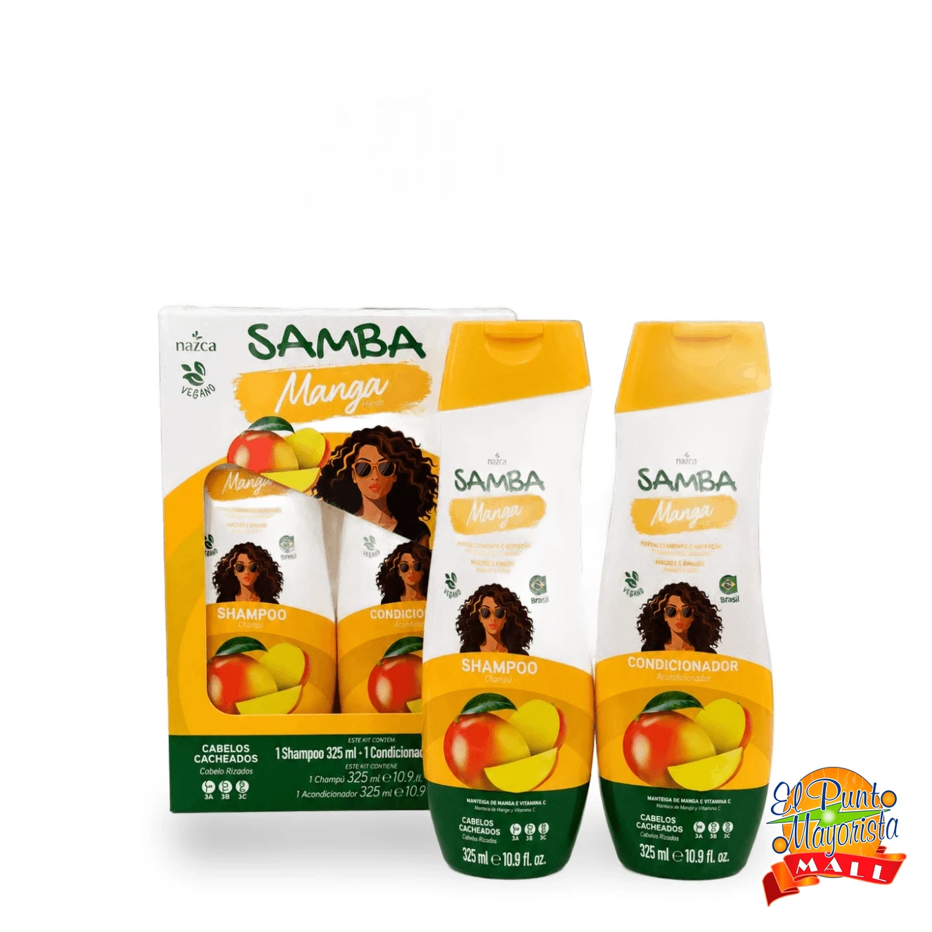 Shampoo & Acondicionador Samba - Manga