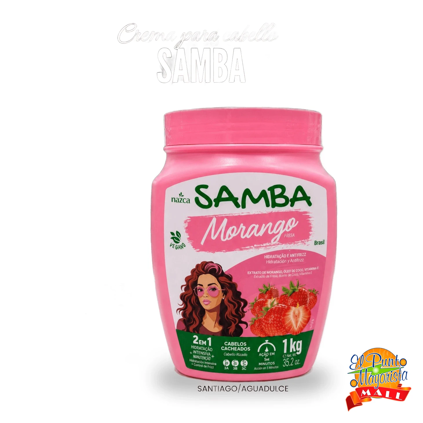 Crema Samba - Morango