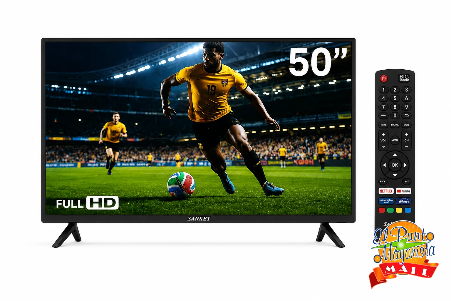 Smart TV Sankey Whale TV 50" Full HD CLED-50SDL7