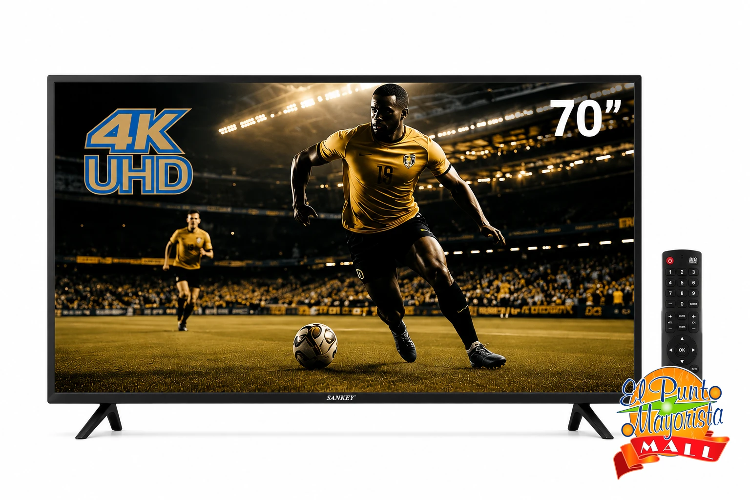 Smart TV Sankey Whale TV 70" 4K UHD CLED-70SDL7