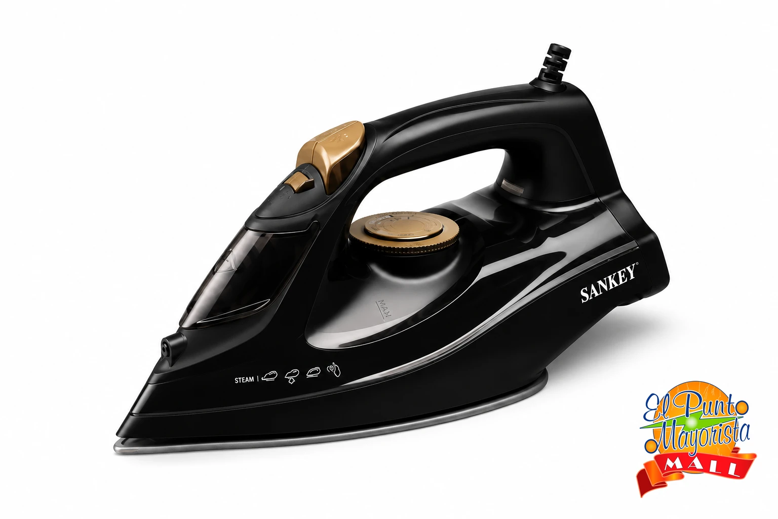 Plancha a Vapor Sankey 1200W – Ref. PV-450BR / PV-451B / PV-452R