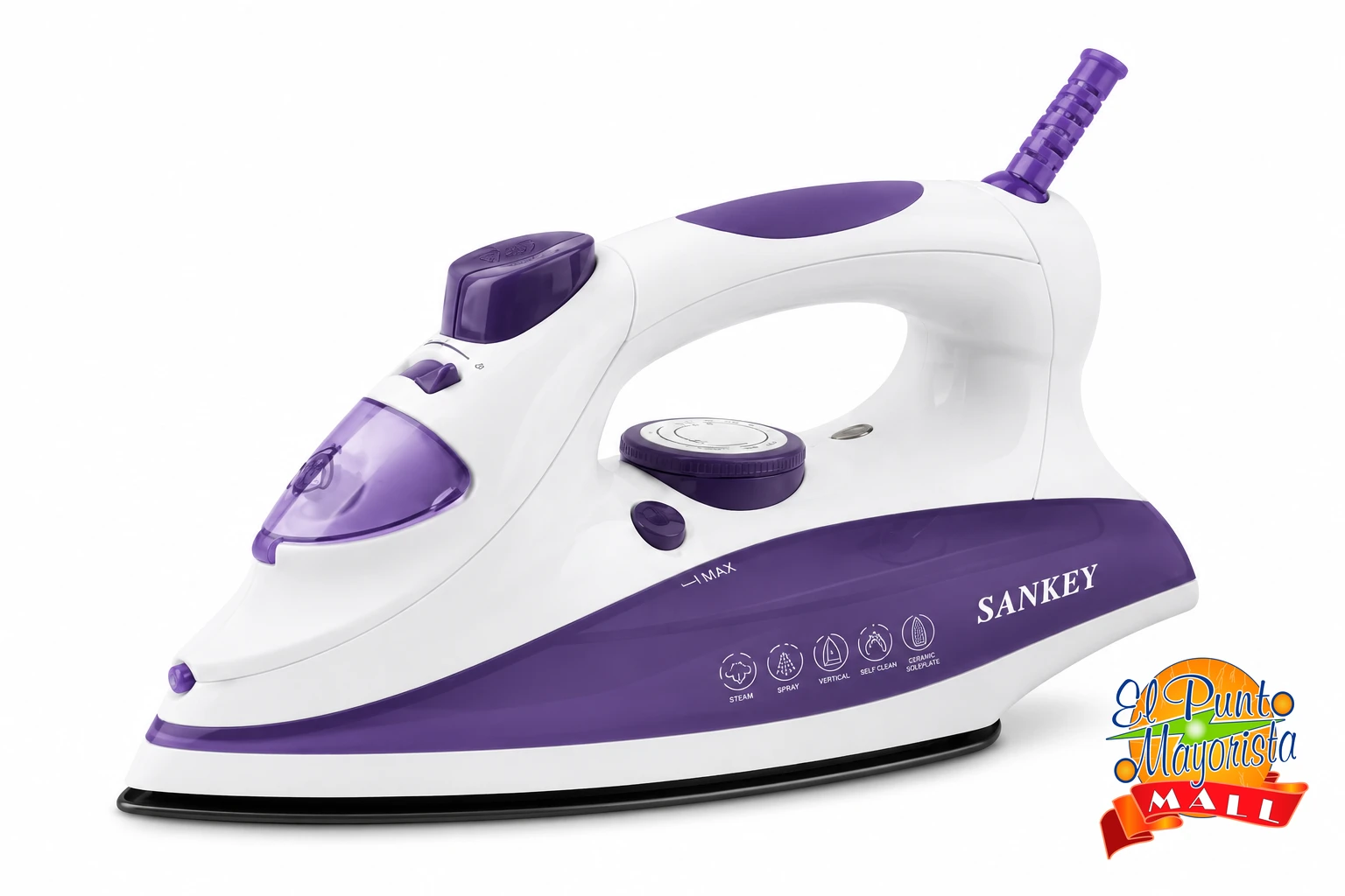 Plancha a Vapor Sankey 1000W – Ref. PV-492