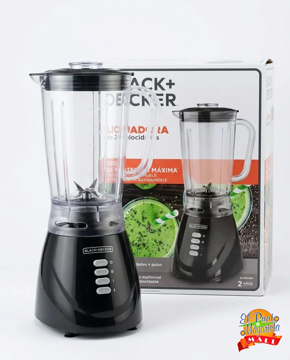 1. Licuadora Black+Decker 2 Velocidades Referencia: BL0002BD