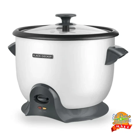 Black + Decker Duraglide RC620W 20-Cup Multi Use Rice Cooker  White