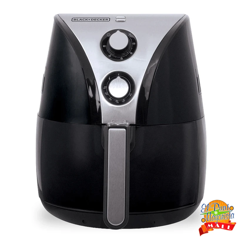 BLACK+DECKER Purifry 2-Liter Air Fryer  Black/Silver  HF110SBD