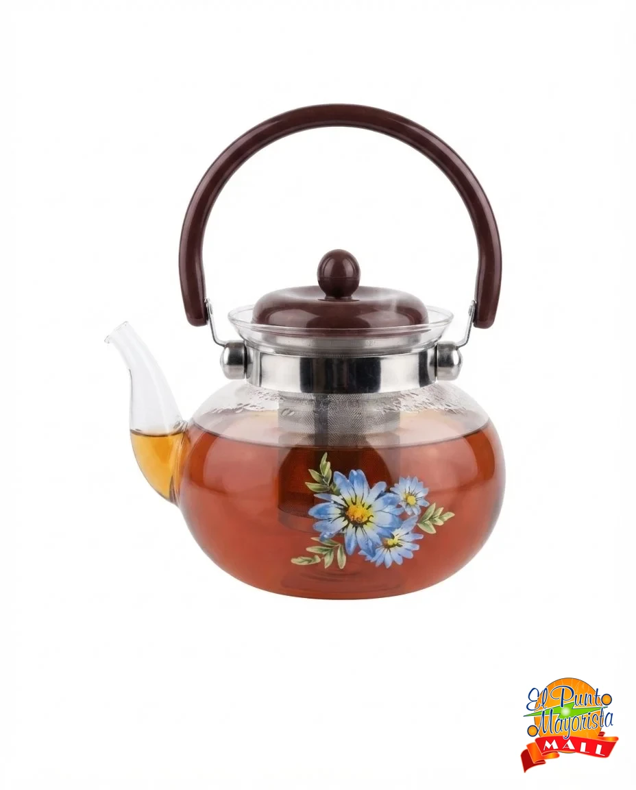 Tetera de Vidrio con Infusor