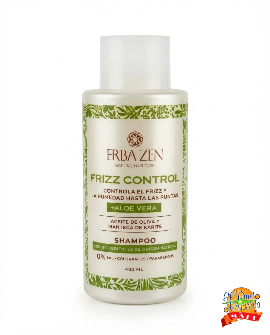 Erba Zen Frizz Control – Shampoo (480 ml)