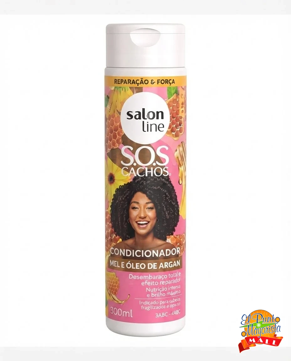 Linha Tratamento (SOS Cachos) Salon Line - Condicionador Mel Cachos Intensos 300 Ml - (Salon Line Treatment (SOS Curls) Collection - Intense Curls Honey Conditioner 10.14 Fl Oz) (B07BJLLJJQ)