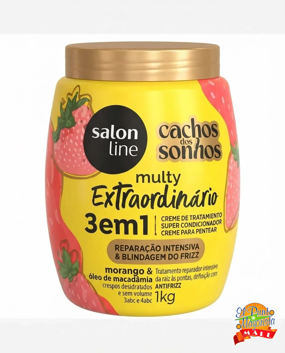 Salon Line Cachos dos Sonhos – Multy Extraordinário 3 en 1