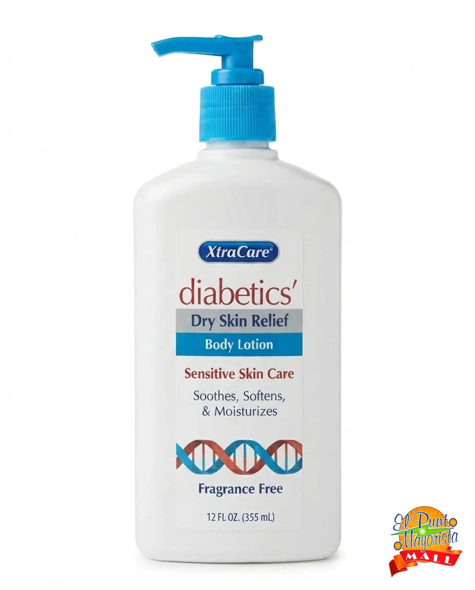Xtra Care Diabetics 12 FL OZ Dry Skin Relief Body Lotion Sensitive Skin Care