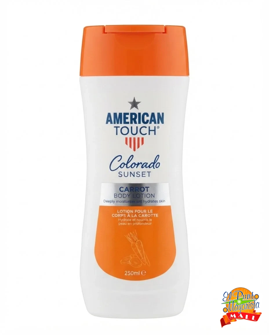 American Touch Colorado Sunset – Carrot Body Lotion (250 ml)