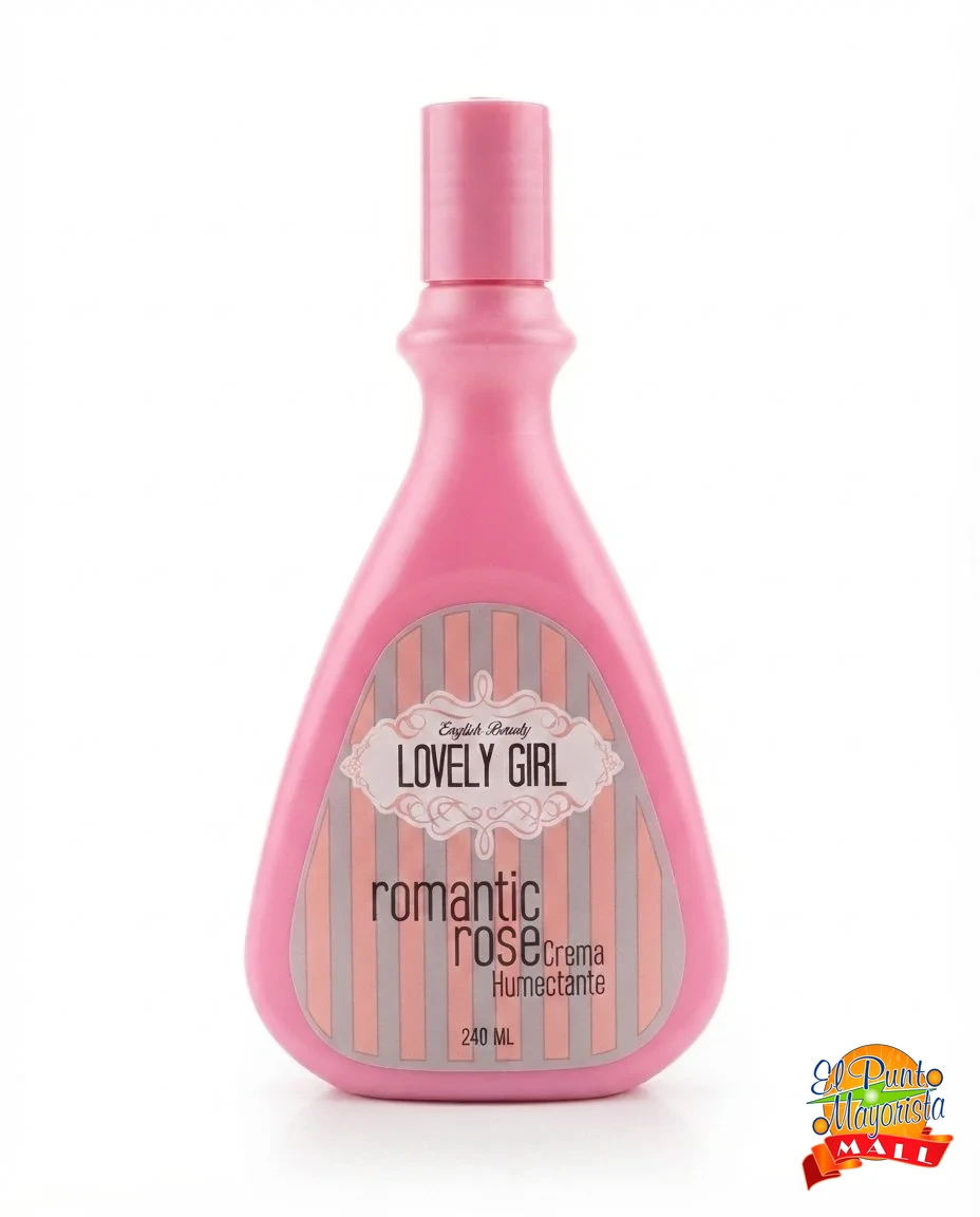 Lovely Girl Romantic Rose – Crema Humectante (240 ml)