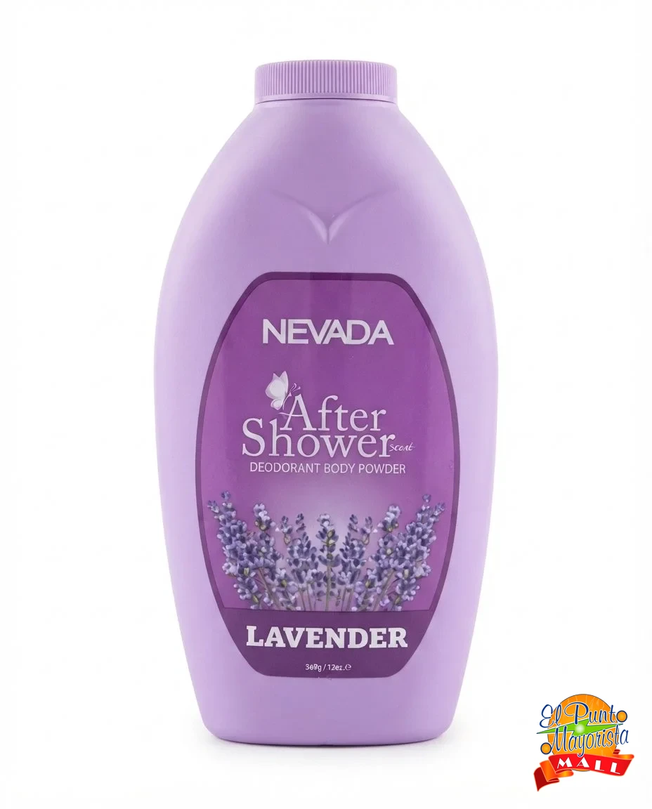 Nevada After Shower Lavender – Talco Corporal Desodorante (369 g)