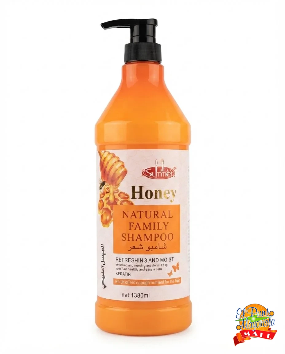 Summer Honey Natural Family Shampoo – Keratin (1380 ml)
