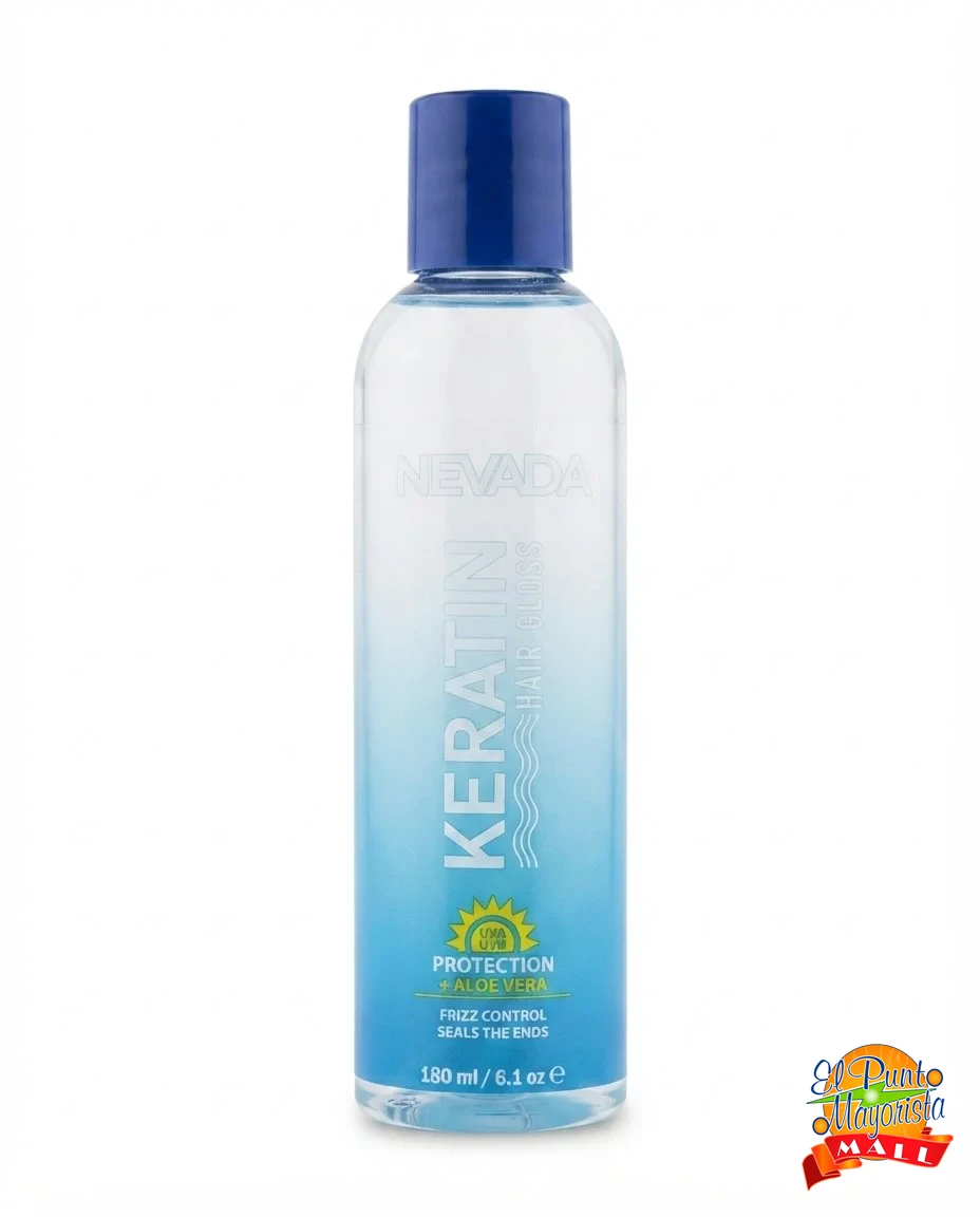 Nevada Keratin Hair Gloss – Protection + Aloe Vera (180 ml)