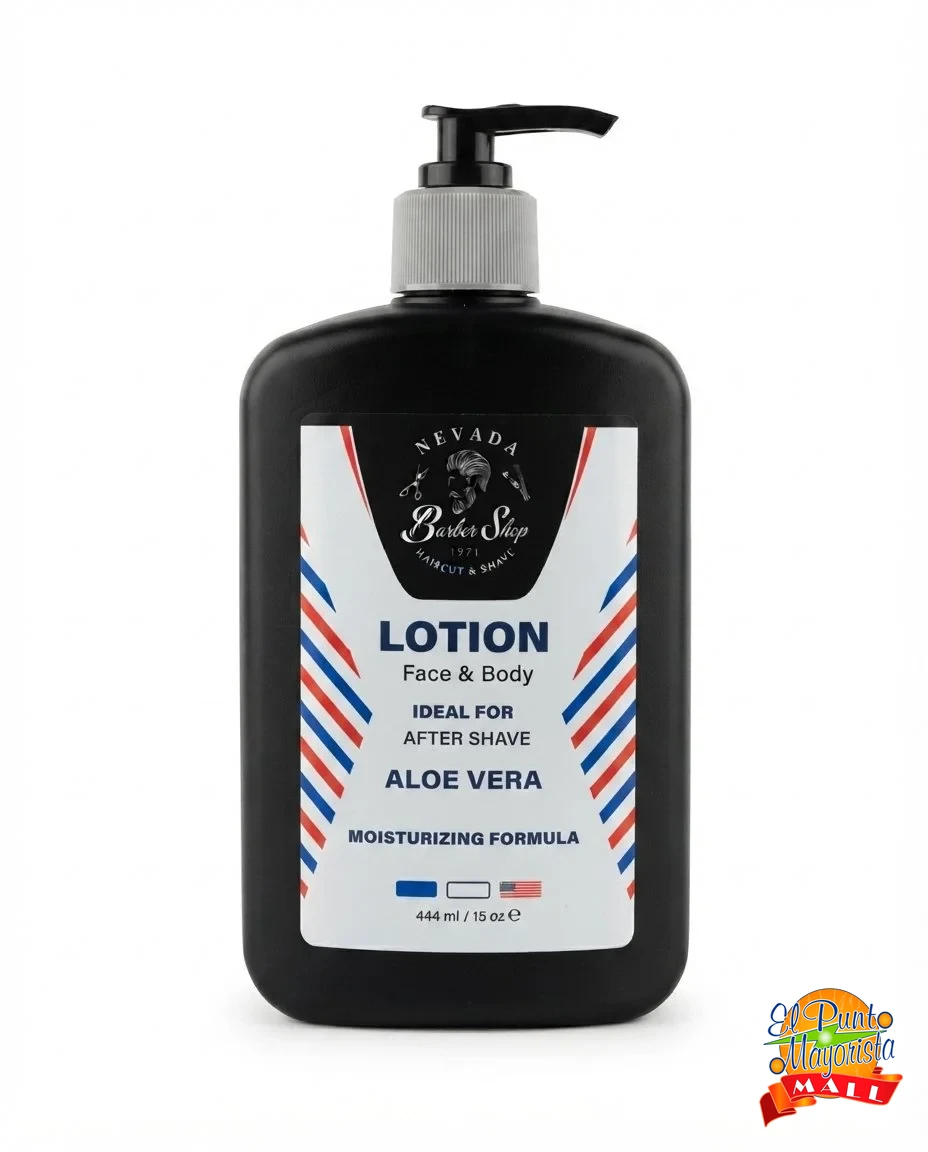 Nevada Barber Shop – Loción Face & Body Aloe Vera